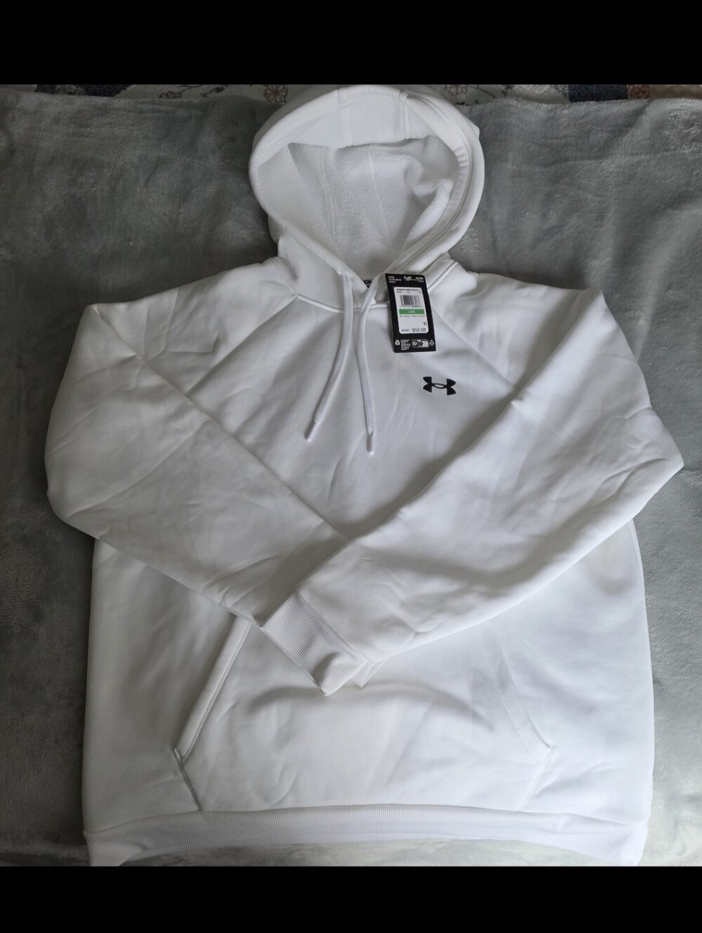 Women's Under Armour White Hoodie